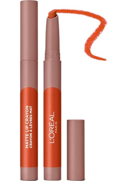 Infaillible Matte Lip Crayon Kalem Mat Ruj - 106 Mon Cinnamon