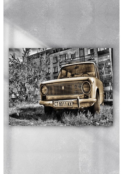 Eski Araba Posteri 40 x 60 cm