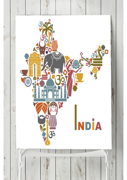 Hindistan Manzara Posteri 40 x 60 cm