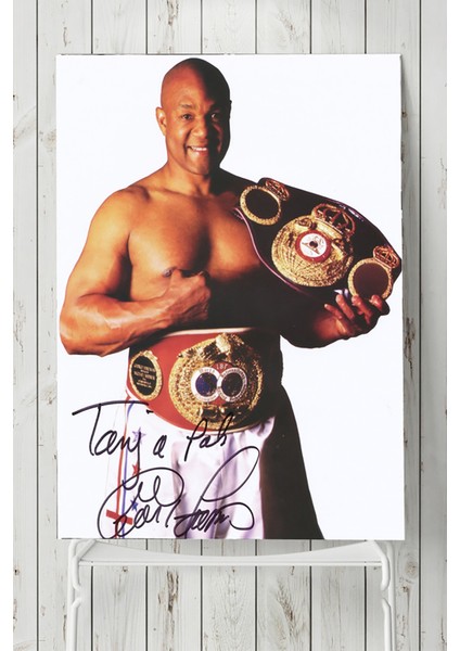 George Foreman Dövüş Posteri 40 x 60 cm