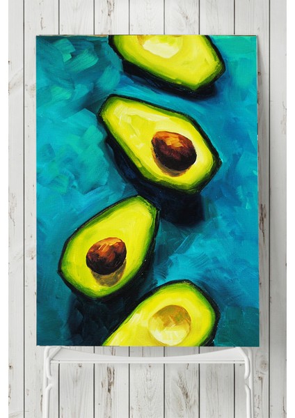 Avokado Mutfak Poster 40 x 60 cm