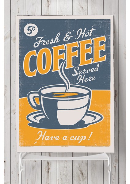 Kahve Mutfak Poster 60 x 90 cm