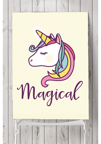Unicorn Çocuk Odası Poster 40 x 60 cm