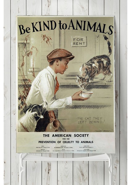 Animals Vintage Poster 40 x 60 cm