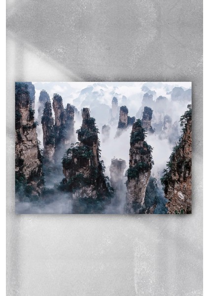 Tianzi Dağları Manzara Poster 40 x 60 cm