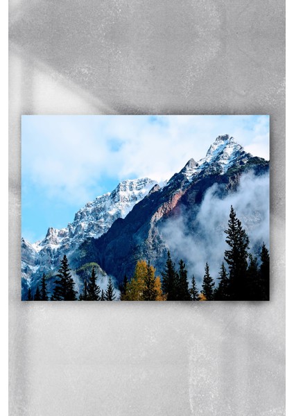 Dağ Doğa Manzara Poster 90 x 130 cm