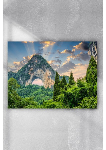 Dağ Doğa Manzara Poster 40 x 60 cm