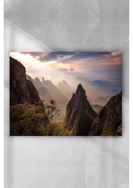 Dağ Doğa Manzara Poster 50 x 70 cm
