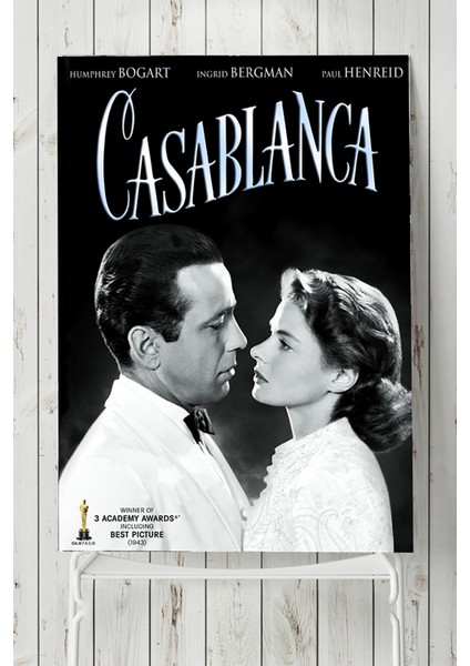 Casablanca Film Afişi Poster 40 x 60 cm