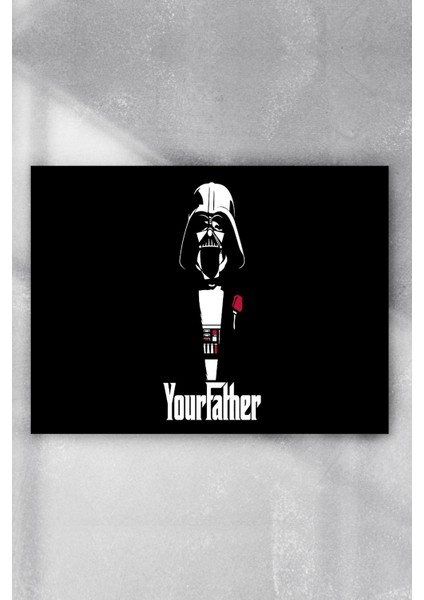 Star Wars Eğlenceli Mizahi Poster 40 x 60 cm
