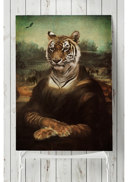 Mona Lisa Kaplan Sanatsal Poster 40 x 60 cm