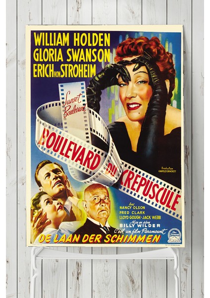 Sunset Boulevard Film Afişi Poster 40 x 60 cm