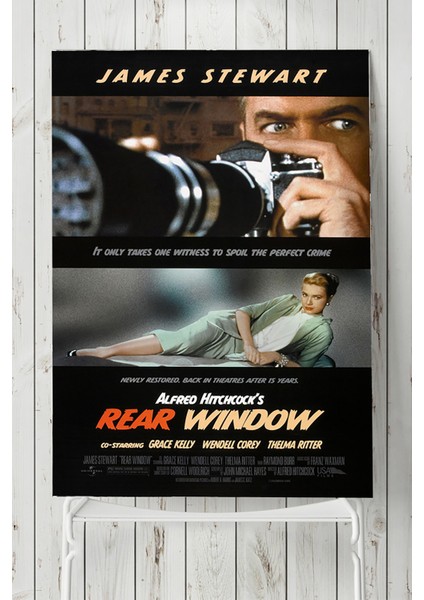 Rear Window-Arka Pencere Film Afişi Poster 40 x 60 cm