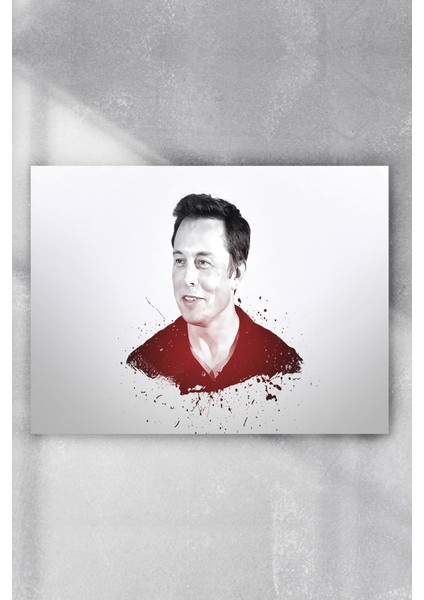 Elon Musk Girişimcilik Poster 40 x 60 cm