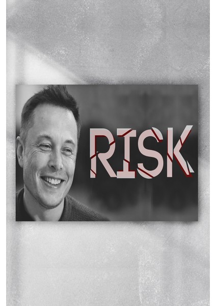 Elon Musk Girişimcilik Poster 40 x 60 cm