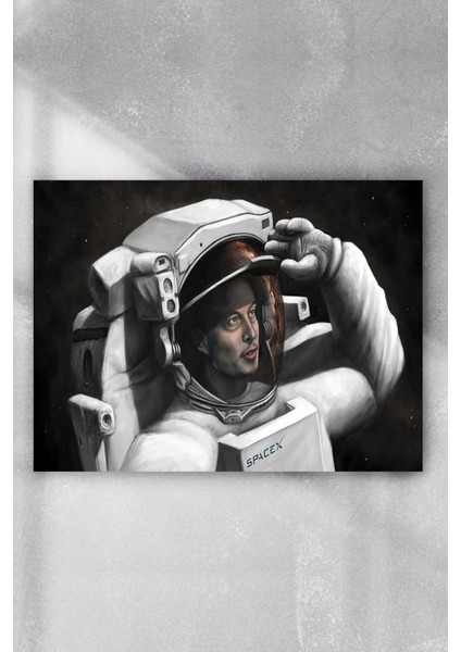 Elon Musk Girişimcilik Poster 40 x 60 cm