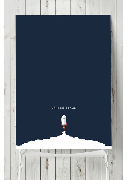 Make Big Goals - Büyük Hedefler Girişimcilik Poster 40 x 60 cm