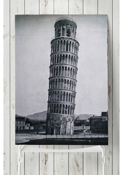 Pisa Kulesi Manzara Posteri  40 x 60 cm