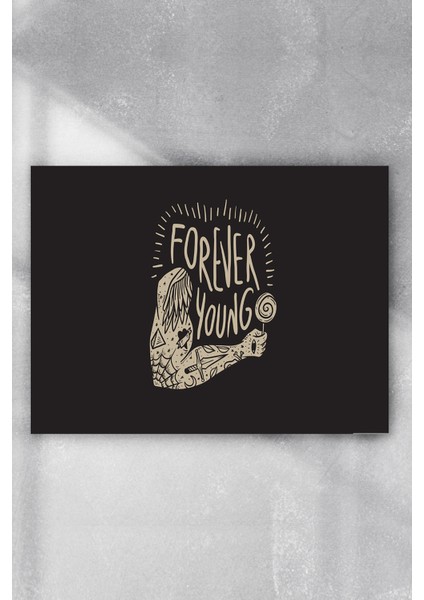 Sonsuza Kadar Genç Girişimcilik Poster 40 x 60 cm