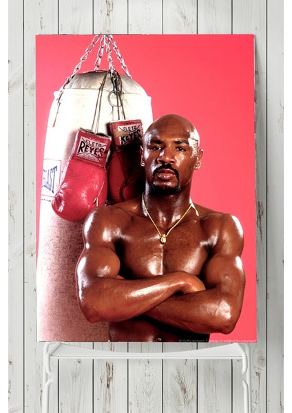 Marvin Hagler Dövüş Posteri 40 x 60 cm