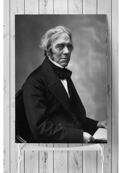Michael Faraday Bilimsel Poster 40 x 60 cm