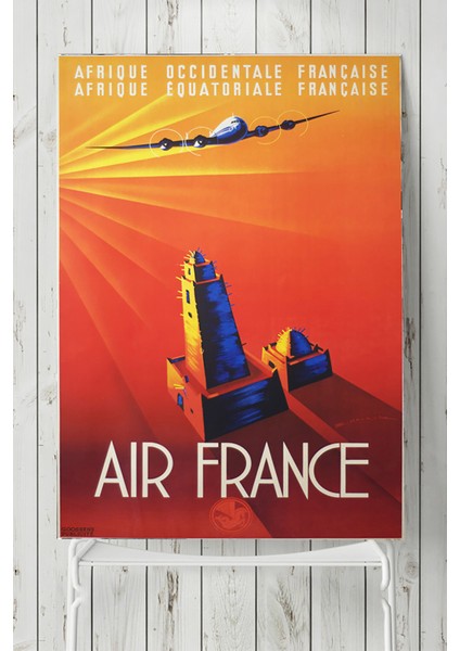 Fransa Vintage Poster 40 x 60 cm