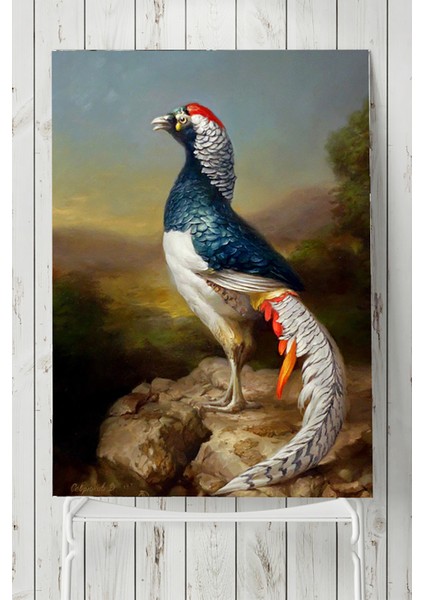 Kuş Sanatsal Poster 40 x 60 cm