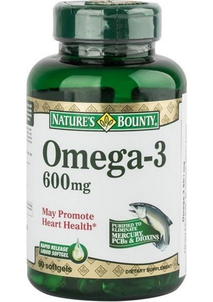 Omega-3 600 mg 30 Softjel