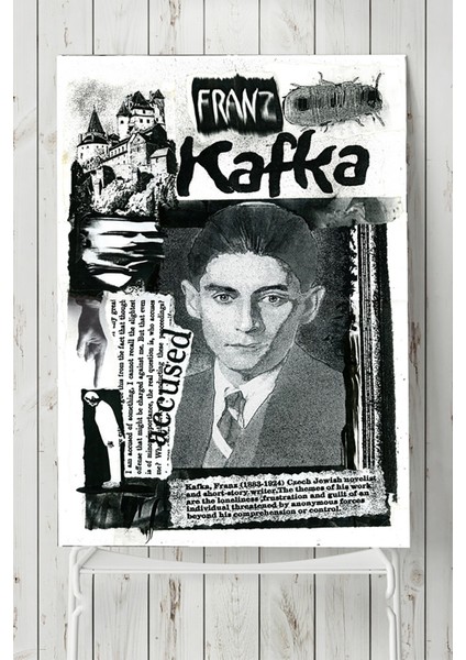 Franz Kafka Posteri 40 x 60 cm