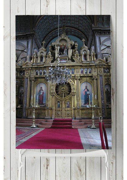 Kilise Kutsal Mekan Posteri 40 x 60 cm
