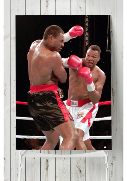 Larry Holmes Dövüş Posteri 60 x 90 cm
