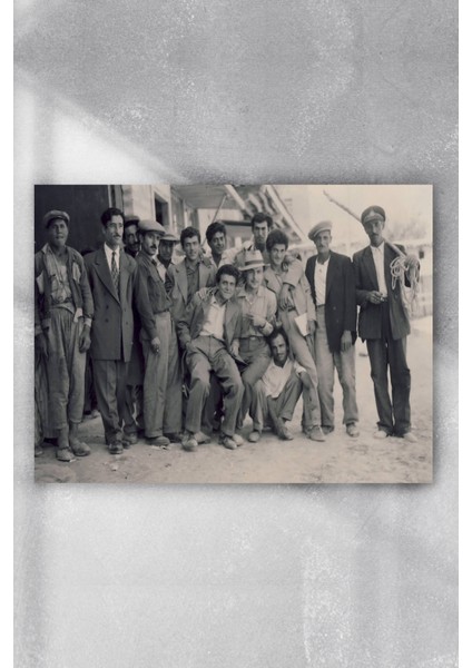 Eski Beyefendiler Nostaljik Poster 40 x 60 cm