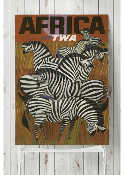 Afrika Vintage Poster 40 x 60 cm