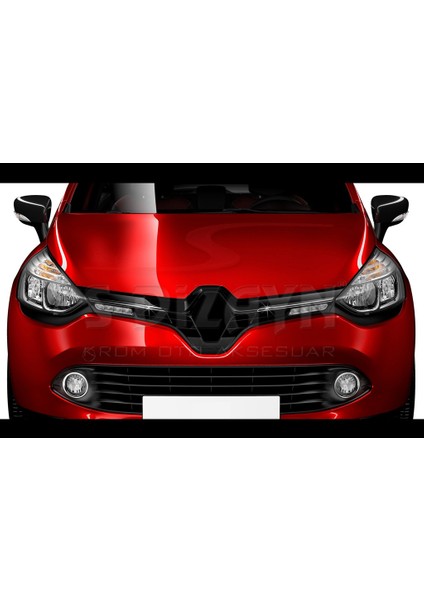 Renault Clio 4 HB Krom Ön Panjur 2 Prç. 2012 Üzeri