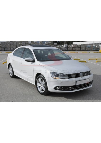 Volkswagen Jetta Krom Ön Tampon Çıta 2 Prç 2011-2014 A+ Kalite