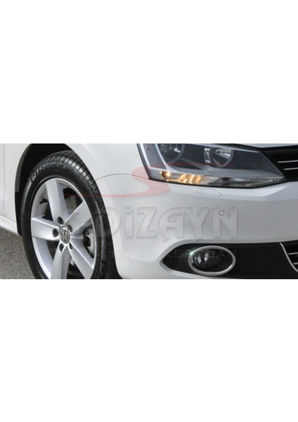 VW Jetta Krom Sis Farı Çerçevesi 2 Prç 2011-2014