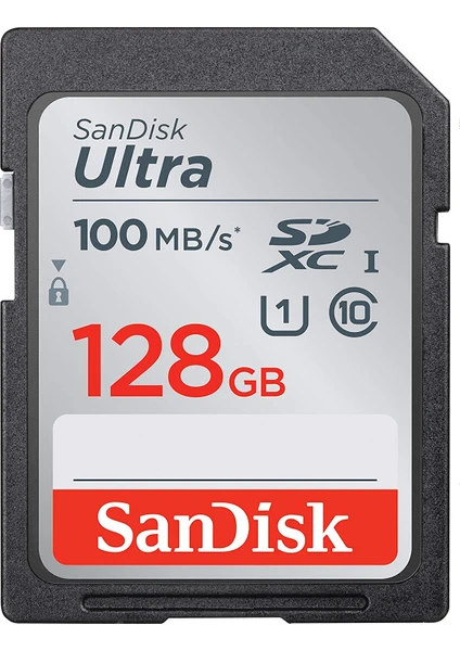 Ultra Sdhc 128GB 100MB/S Class 10 Uhs-I Hafıza Kartı SDSDUNR-128G-GN6IN