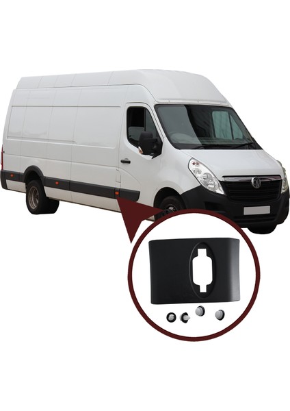 BSP962 Renault Master Mk3 NV400 Movano İçin Sağ Orta Direk Çıtası Bandı 768560130R