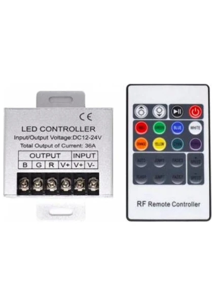 LED 36 Amper Şerit LED Rgb Kumanda