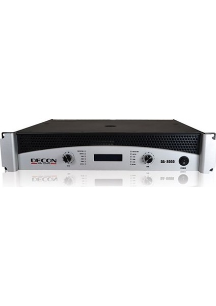Da-8000 2X1300W 4 Ohm Power Anfi