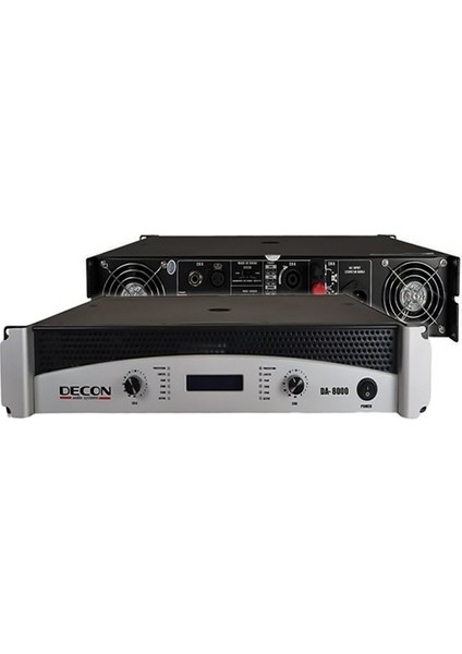 Da-8000 2X1300W 4 Ohm Power Anfi