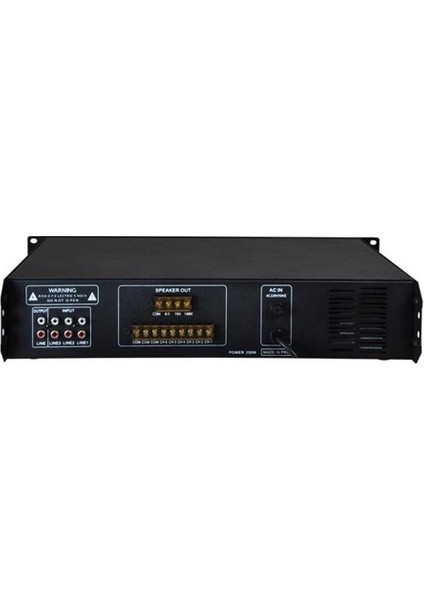 Wm-2350U Usbli ve Bluetooth 6 Bölgeli 350 Watt Amfili Mikser