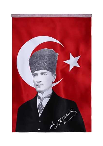 Kalpaklı Atatürk Posteri 100 x 150 cm