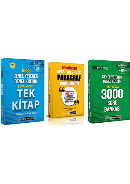 KPSS Genel Yetenek Genel Kültür Konu Soru Paragraf Seti