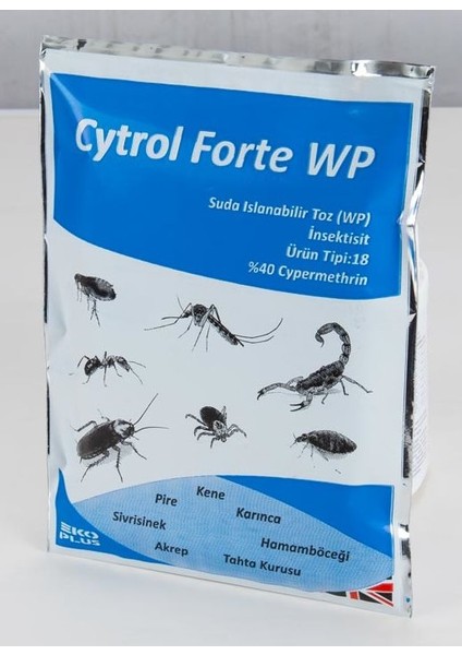 Cytrol Forte Wp (sinek,hamamböceği,akrep,gümüşböceği,pire)