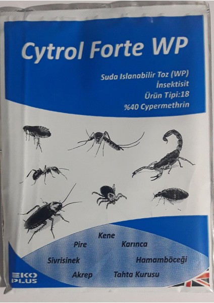 Cytrol Forte Wp (sinek,hamamböceği,akrep,gümüşböceği,pire)