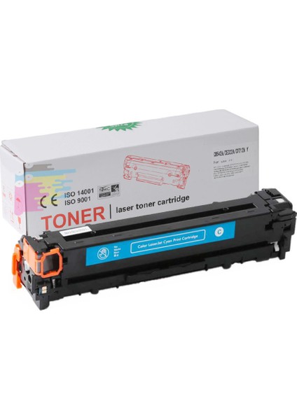 inkwell 125A-CB540A-CB541A-CB542A- CB543A Color Laserjet CM1312n 1 Set Muadil Toner 2200 Sayfa Renkli