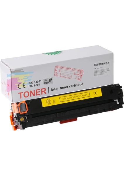 inkwell 125A-CB540A-CB541A -CB542A-CB543A Color Laserjet CM1312nfi 1 Set Muadil Toner 2200 Sayfa Renkli