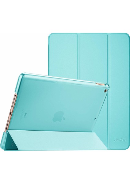 Fujimax Apple ipad 8. Nesil 10.2 inç A2428 A2429 A2430 A2270 Seri Uyku Modlu Sert P.C Yatay Standlı Smart Kılıf