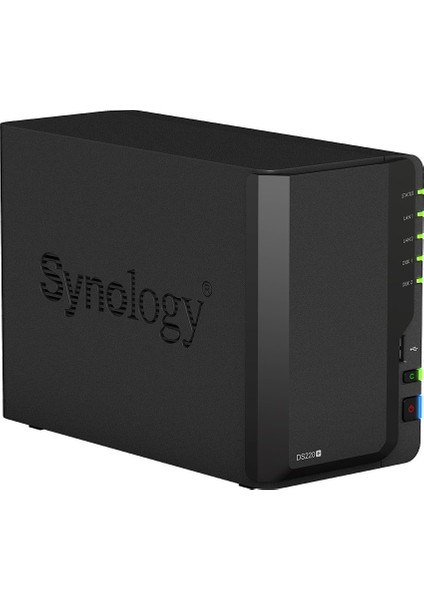 SYNOLOGY DS220+ 2 YUVALI KİŞİSEL BULUT NAS SİSTEMİ (DİSKSİZ)